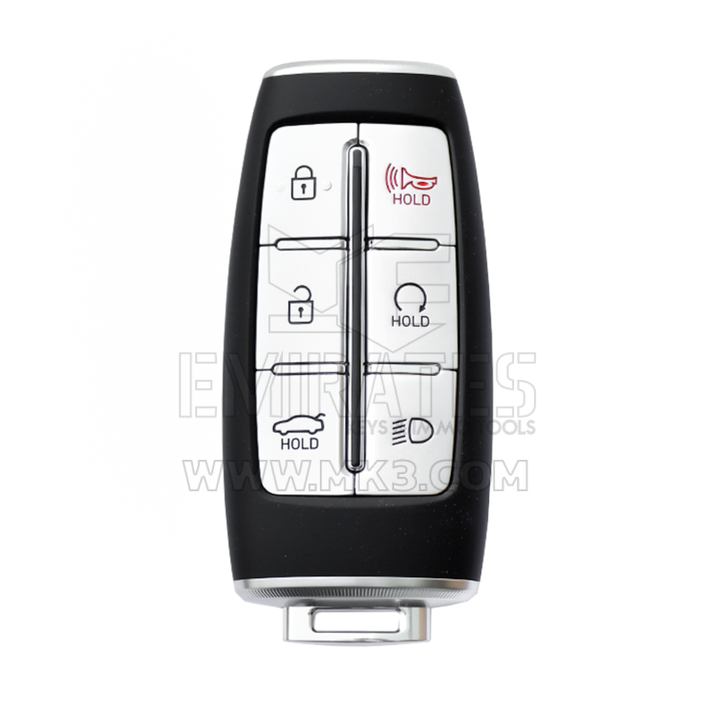 New HYUNDAI Genesis 2020-2021 Genuine / OEM Remote, 6 Buttons, 433MHz Frequency, Manufacturer Part Number: 95440-T1000 95440T1000, FCCID: TQ8-FOB-4F35