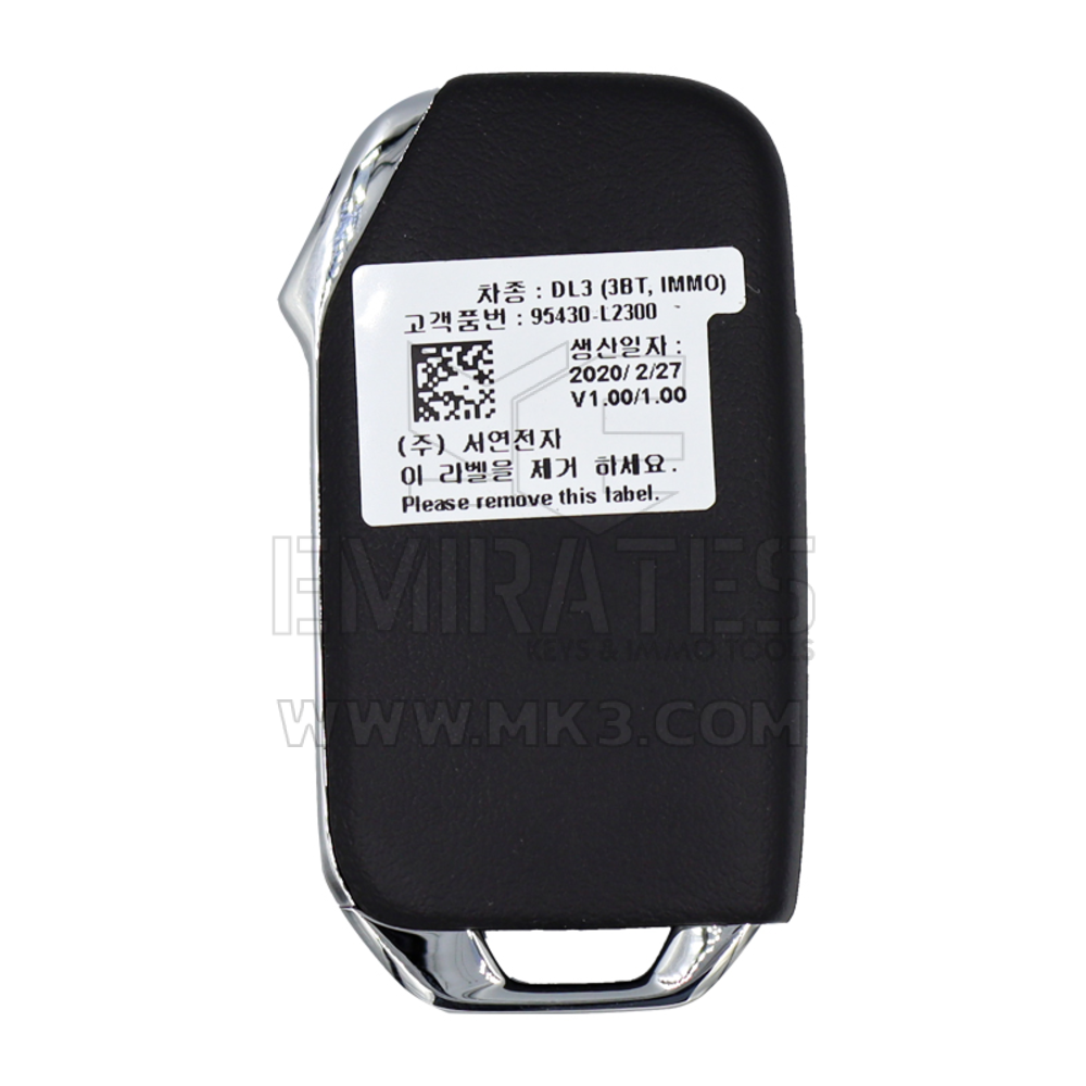 Nuovo di zecca KIA Optima 2021 Genuine/OEM Flip Remote Key 3 pulsanti 433 MHz Codice produttore: 95430-L230 ID FCC: TG00520 | Chiavi degli Emirati