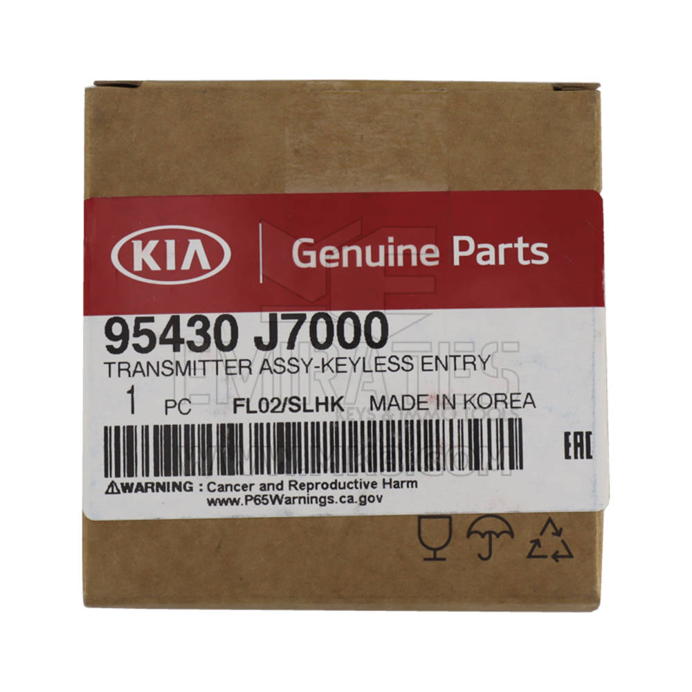 KIA ceed 2018 Genuine Remote Key 433MHz 95430-J7000| Emirates Keys