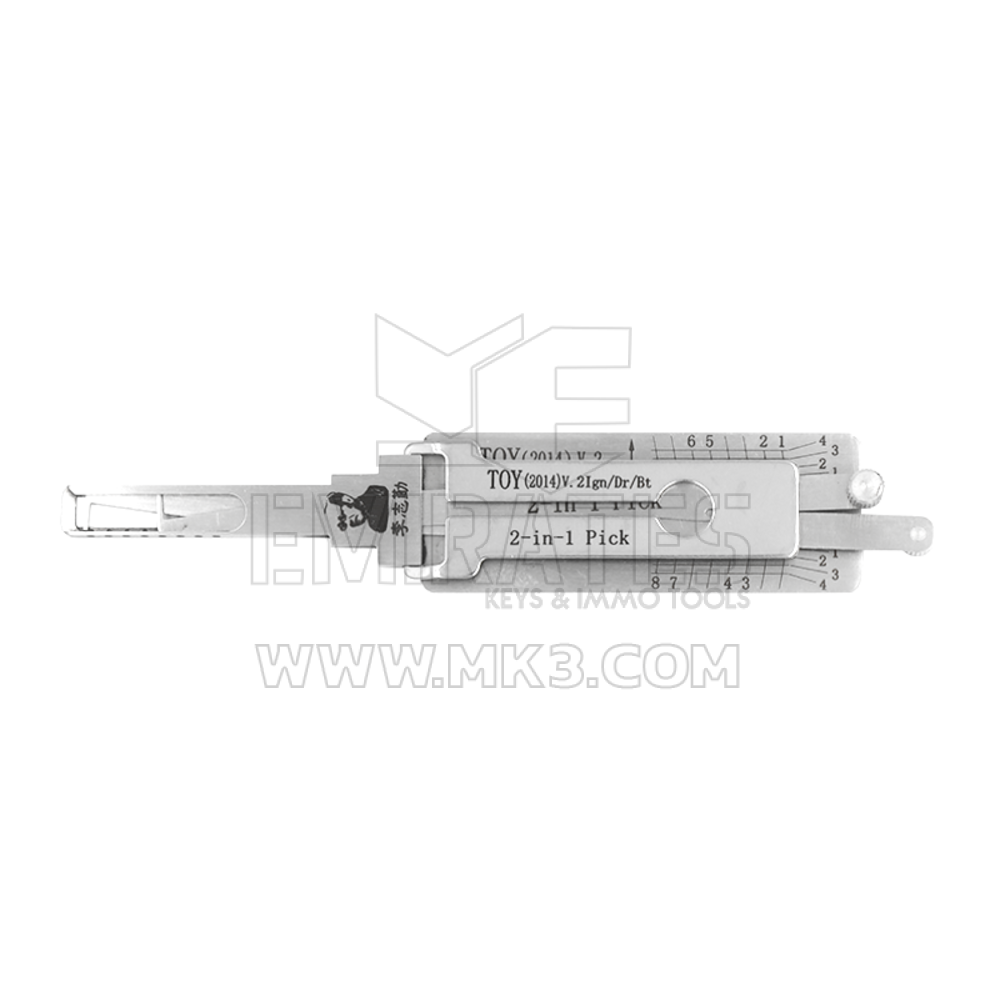 Orijinal Lishi 2'si 1 Arada Seçim Dekoder Aracı TOY2014 V2 -4 PARÇALAR