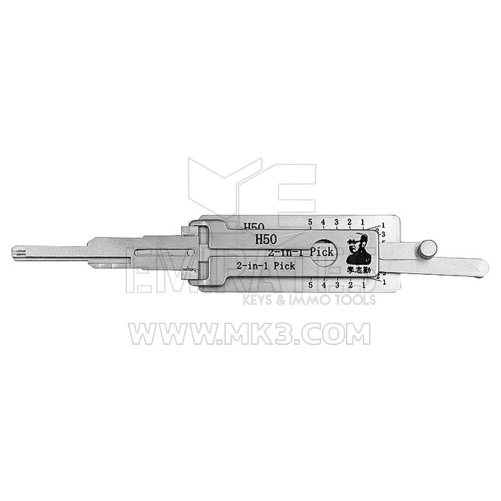 decodificadora de selección original Lishi 2 en 1 FO14R / H50-AG