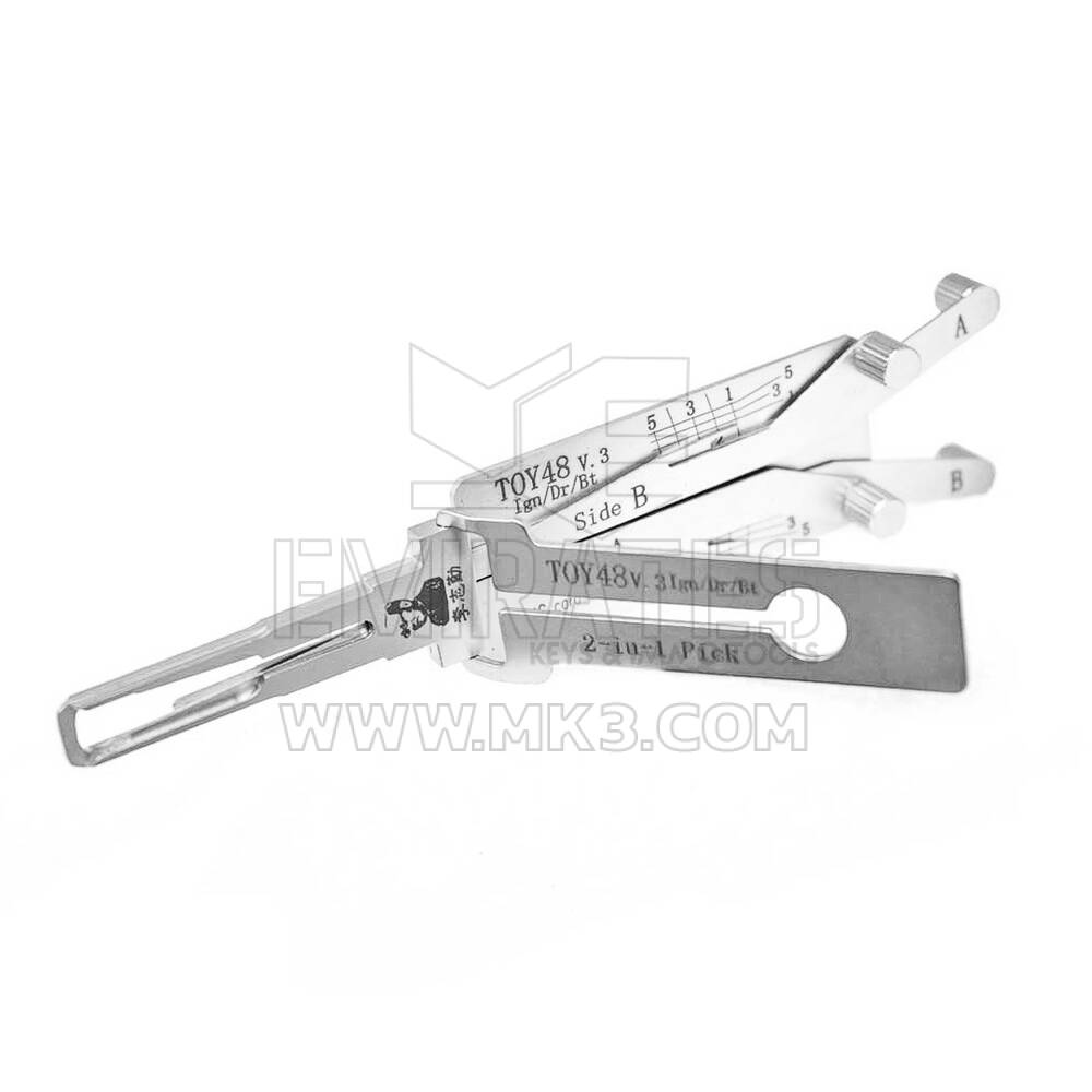 Original Lishi 2-in-1 Pick Decoder Tool TOY48+AG | MK3