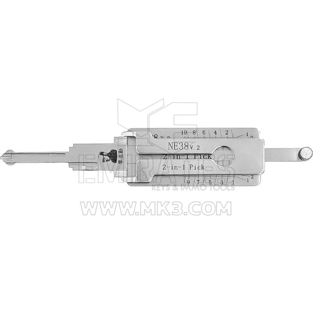 Orijinal Lishi Pick Dekoder Okuyucu Aracı NE38