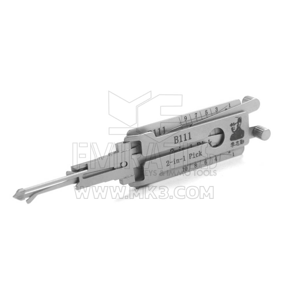 Herramienta decodificadora de púas 2 en 1 original Lishi B111-AG | MK3