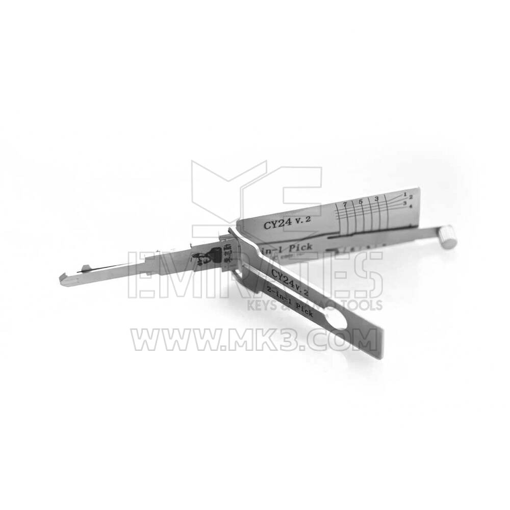 Original Lishi 2-in-1 Pick Decoder Tool CY24-AG | MK3