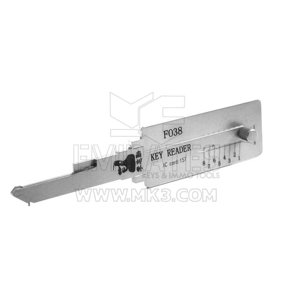 lectura decodificadora de selección Lishi original F038-AG | MK3