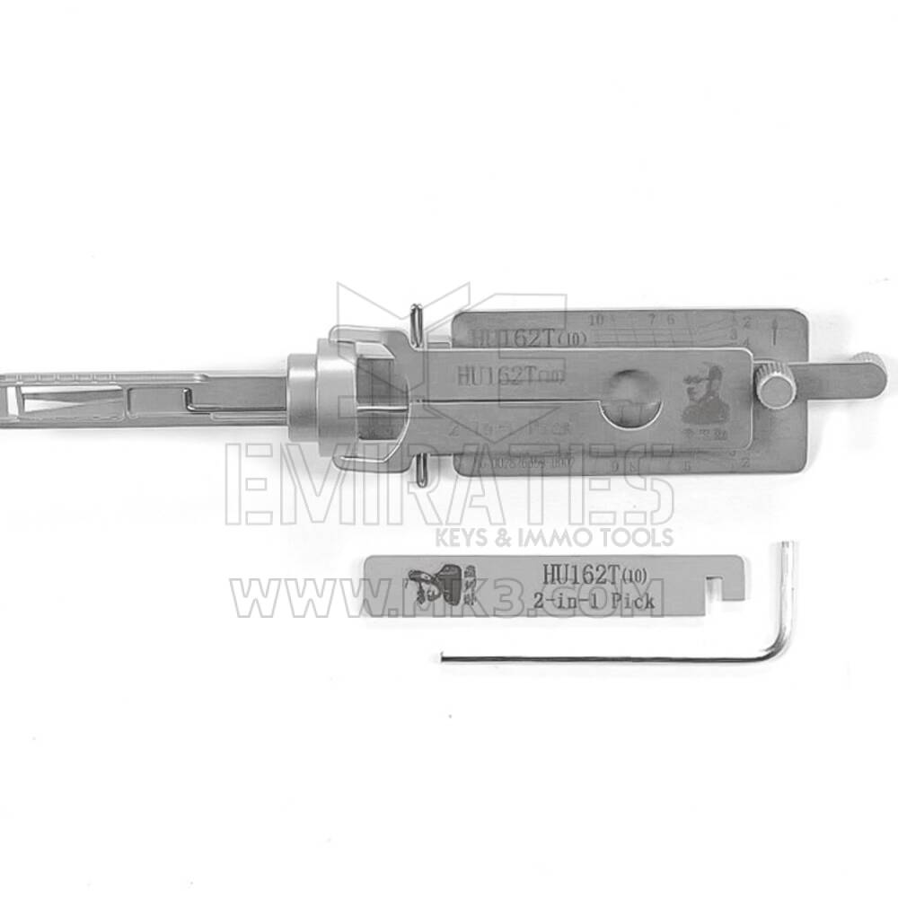 Original Lishi 2-in-1 Pick Decoder Tool HU162-SC10-V3-AG | MK3
