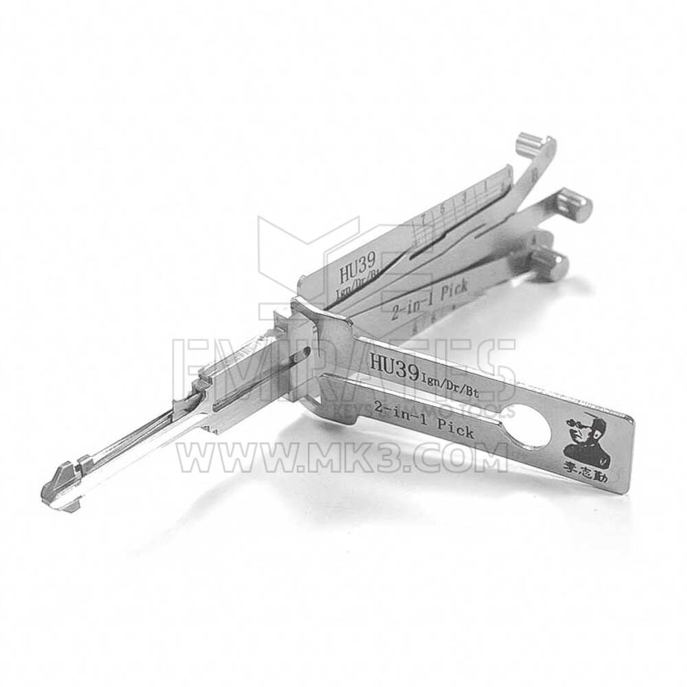 Original Lishi 2-in-1 Pick Decoder Tool HU39+QL | MK3