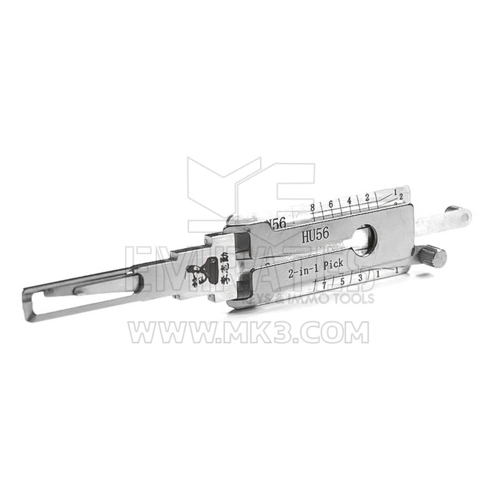 Strumento decodificatore plettro originale Lishi 2-in-1 HU56 | MK3