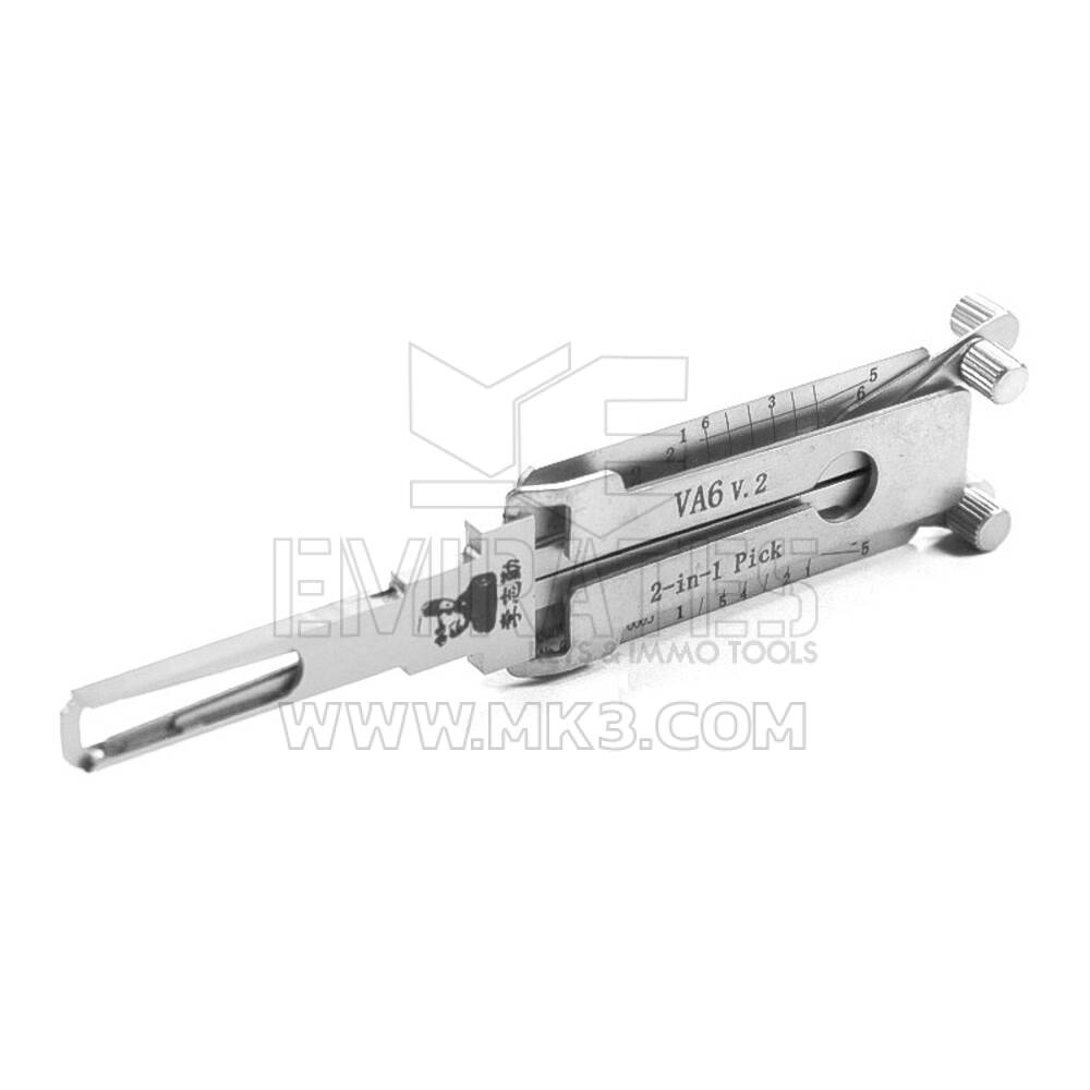 Original Lishi VA6 Quad Lifter For REN, Citroen,Peugeo | MK3 