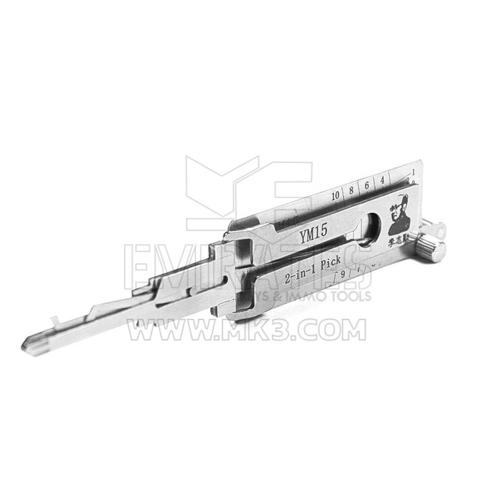 Original Lishi 2-em-1 Pick Decoder Tool YM15 | MK3