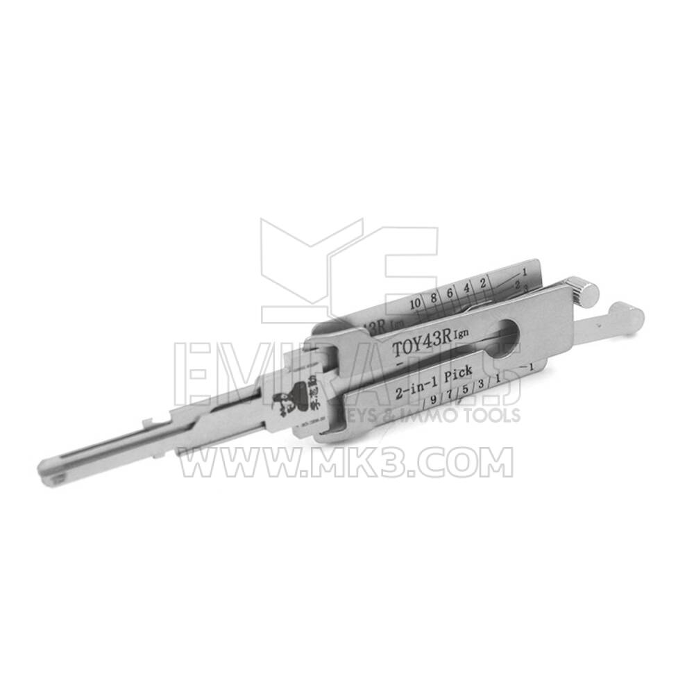 Strumento decodificatore plettro originale Lishi TOY43R -| MK3