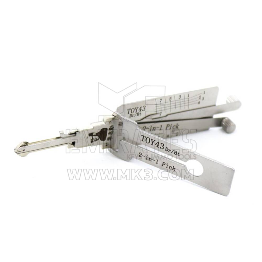 Original Lishi 2-in-1 Pick Decoder Tool TOY43-AG Toy43 | MK3