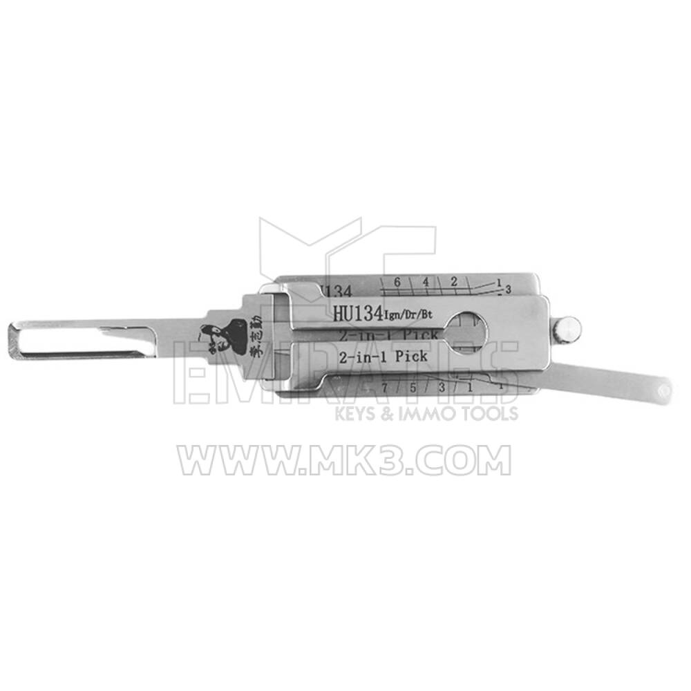 Новый оригинальный Lishi 2-in-1 Pick Decoder Tool HU134