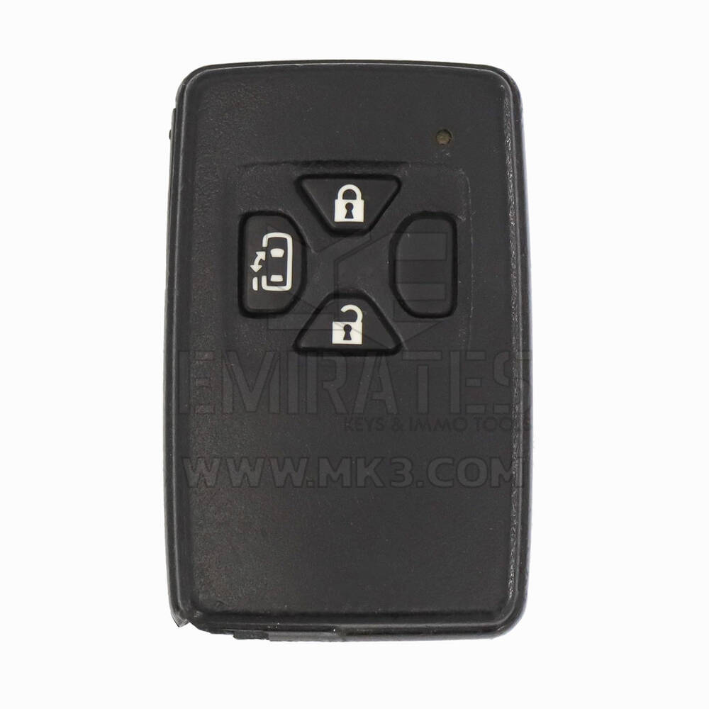 Тойота Смарт ключ 3 кнопки Slider Door 312 МГц PCB 271451-6230