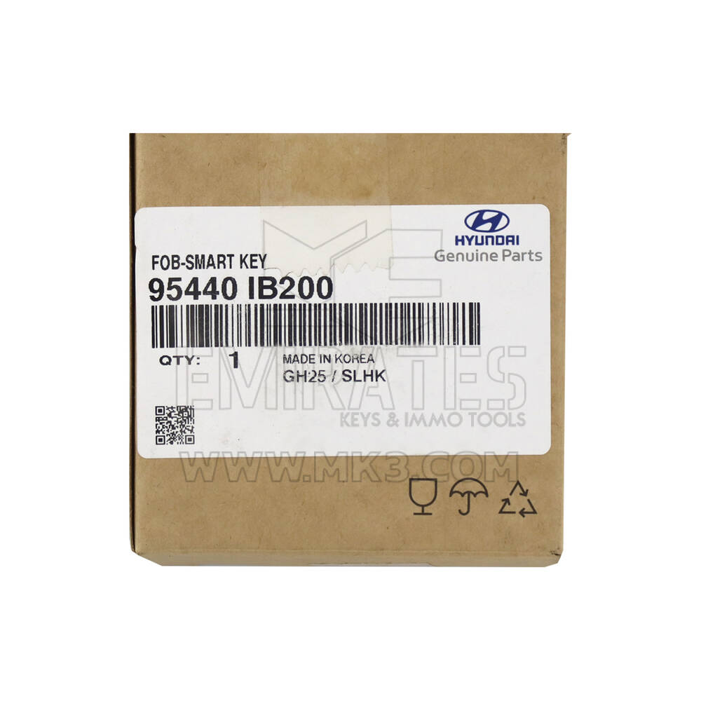 Nuovo telecomando originale originale Hyundai Avante 2022 Smart 4 pulsanti Avvio automatico 433 MHz Codice produttore: 95440-IB200 | Chiavi degli Emirati