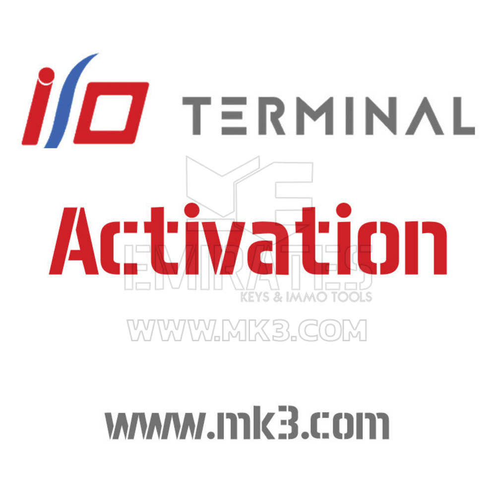 I / O IO Terminal Multi Tool VOLVOCEMLIC000002 ACTIVATION modules list and functions