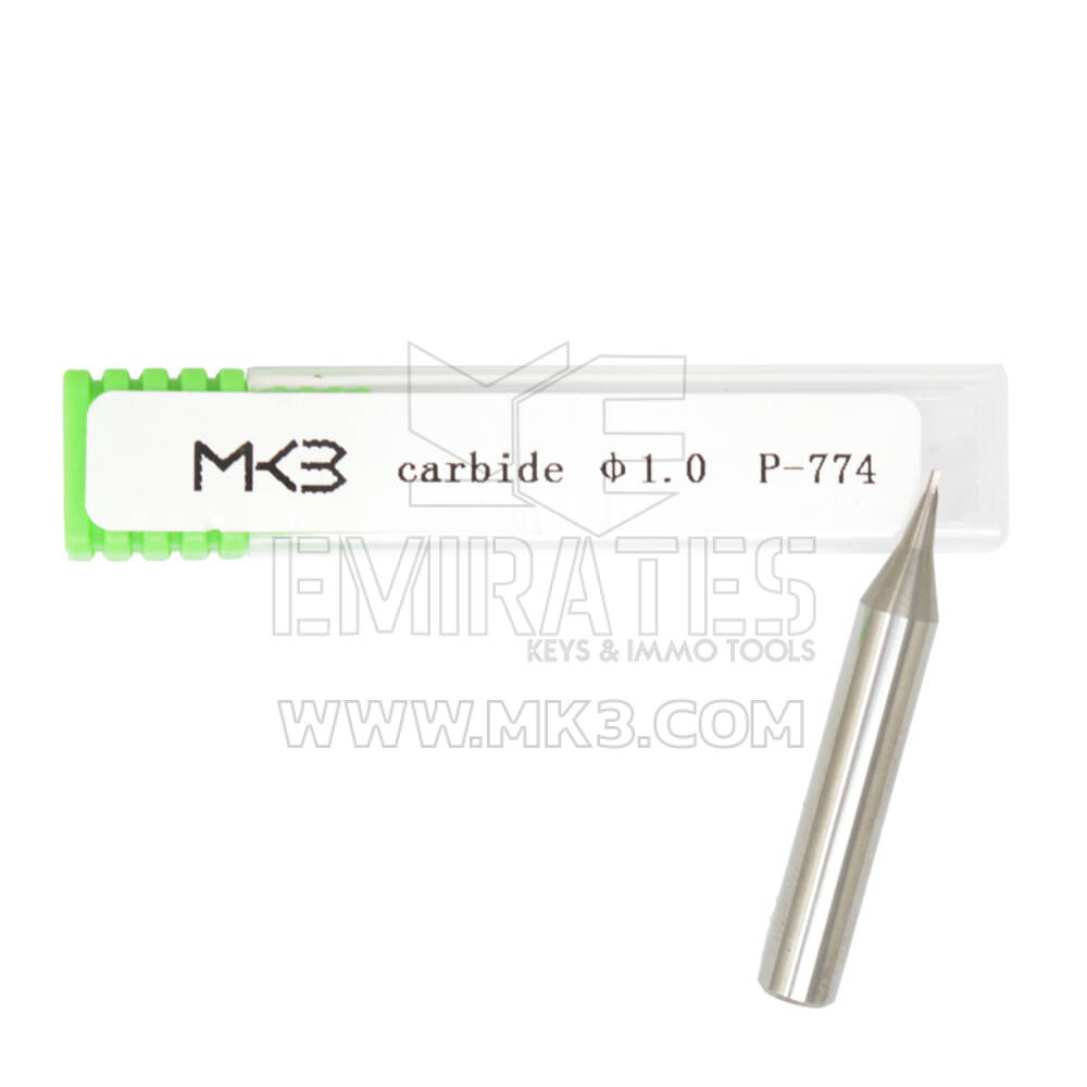 End Mill Cutter Carbide Material 1.0mm φ1.0xD6x40x1T