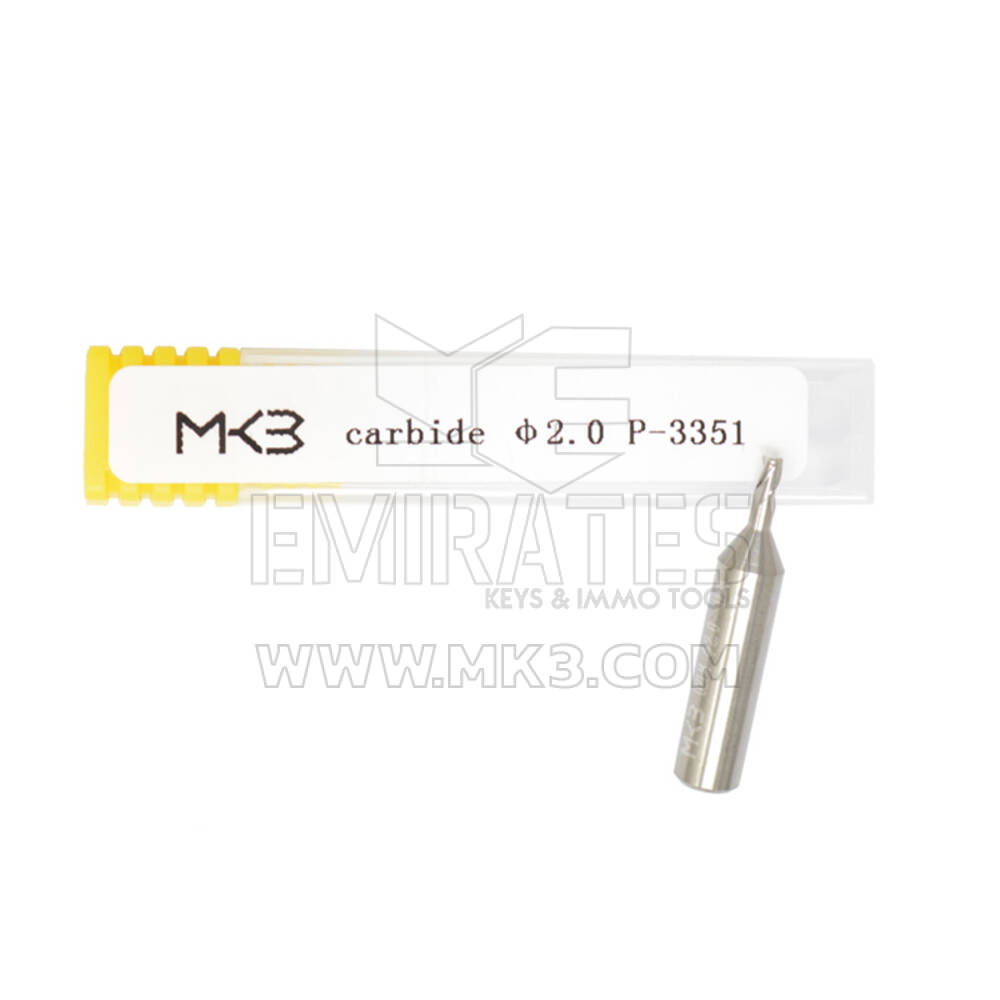 Parmak Freze Kesici Karbür Malzeme 2.0mm φ2.0x6.0xD6x30