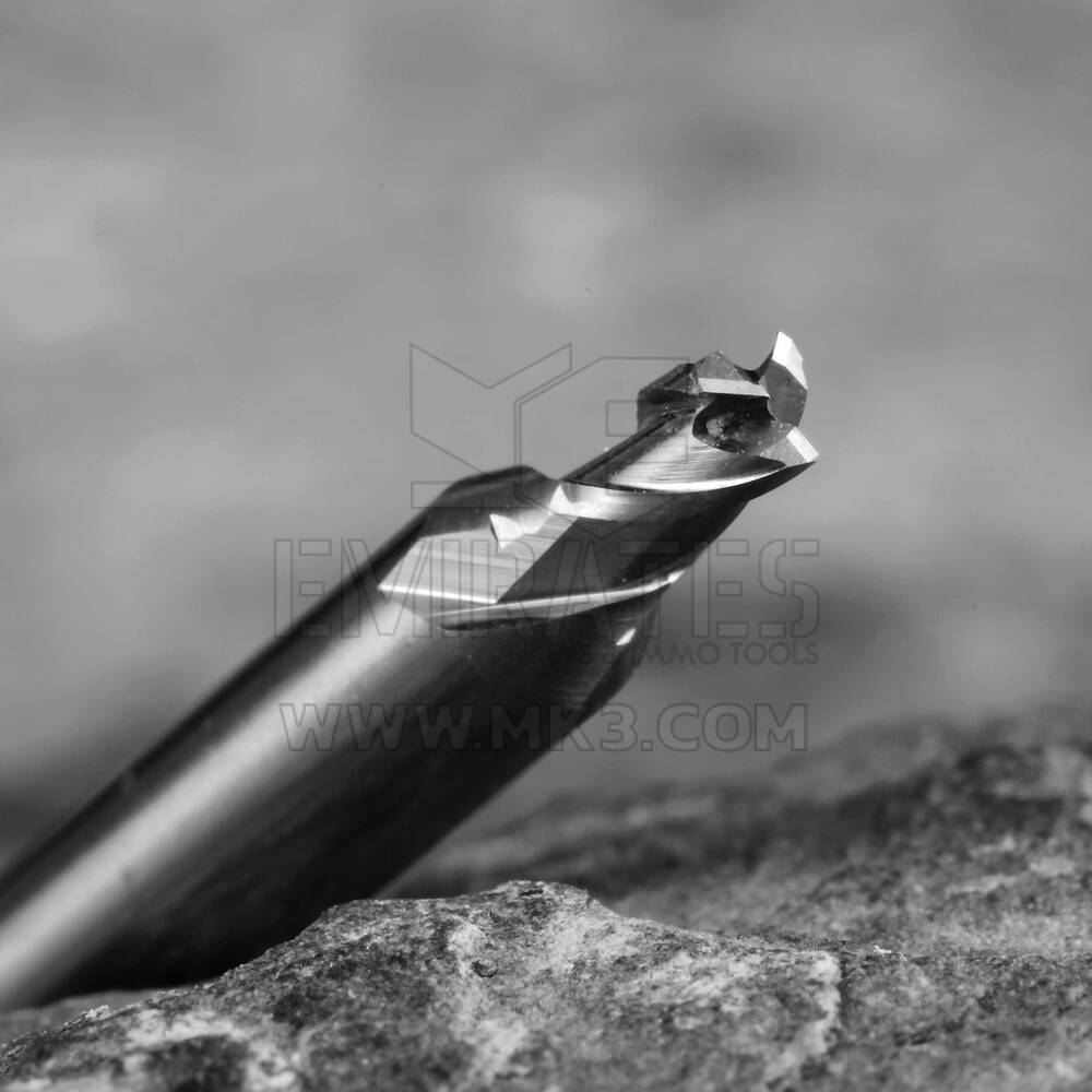 End Mill Cutter Carbide Material 2.5mm φ2.5xD4x33 | MK3