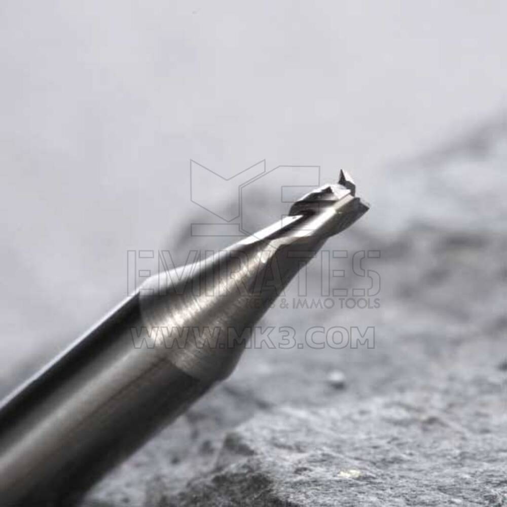 Parmak Freze Kesici Karbür Malzeme 2.5mm φ2.5xD6x40 | MK3