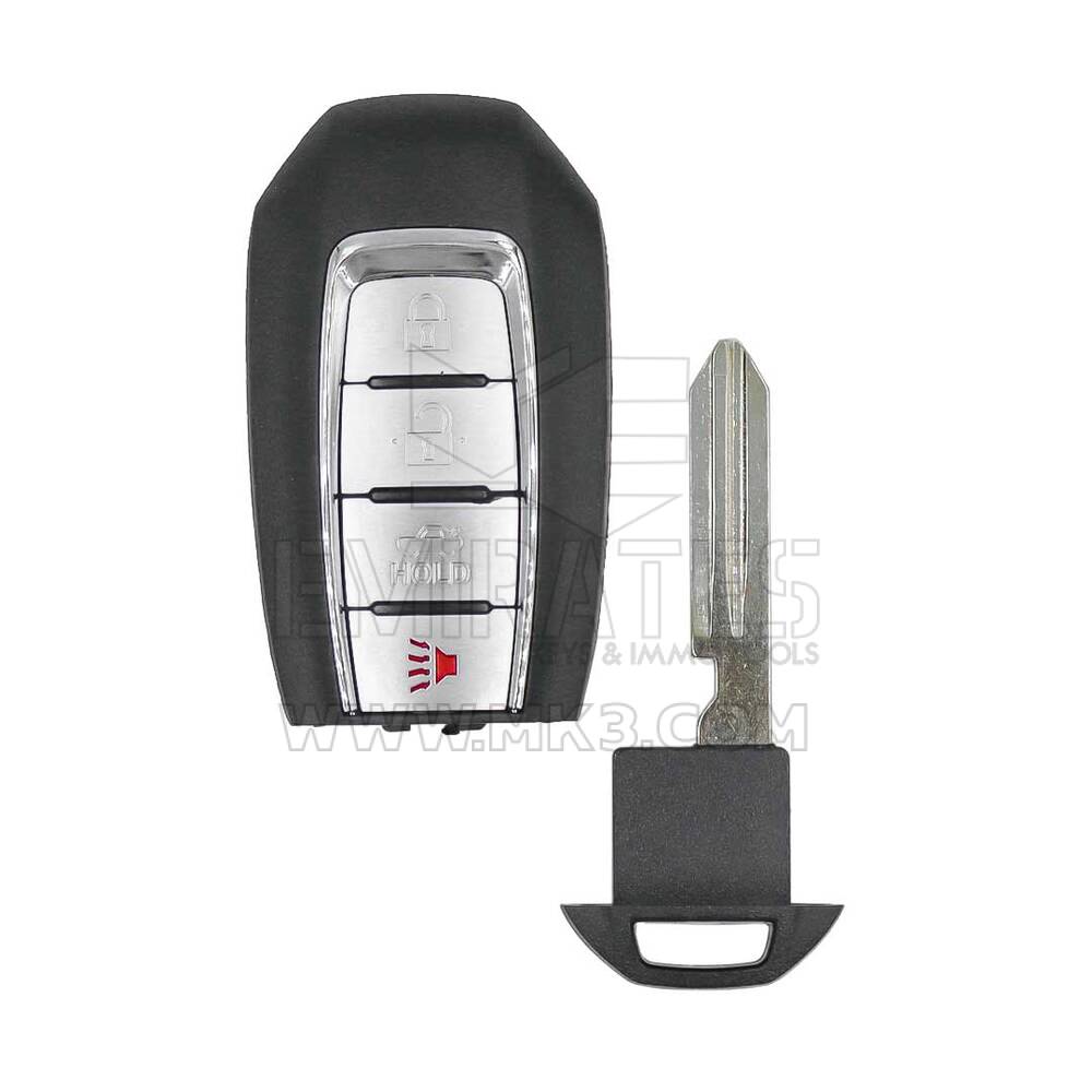 Novo Aftermarket Infiniti QX60 2019 Smart Remote Key 4 Button 433MHz Número da peça compatível: 285E3-9NR4A / FCC ID: KR5TXN7 | Chaves dos Emirados