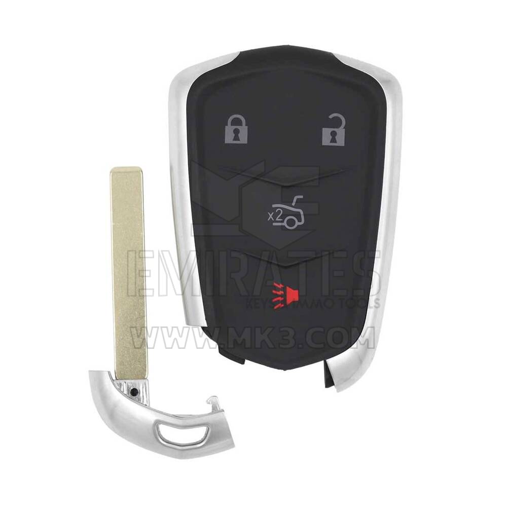 Novos botões Aftermarket Escalade Cadillac 3+1 com chave remota inteligente de pânico 433Mhz FCC ID: HYQ2EB | Chaves dos Emirados