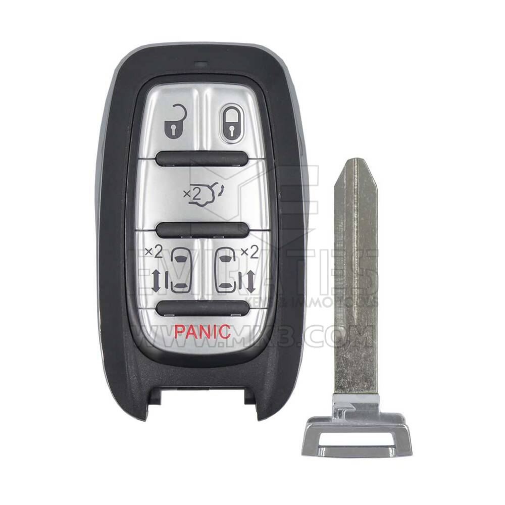 New Aftermarket Chrysler Pacifica 2017-2022 Smart Remote Key 6 Button 434MHz Compatible Part Number: M3N-97395900 , FCC ID: M3N-97395900 | Emirates Keys