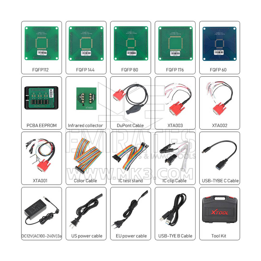 Программатор ключей и чипов Xtool KC501 - MK16986 - f-6