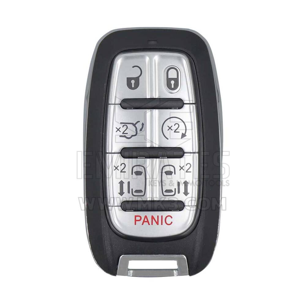 Chrysler Pacifica 2017-2022 Smart Remote Key 7 Button 434MHz 68238689AC