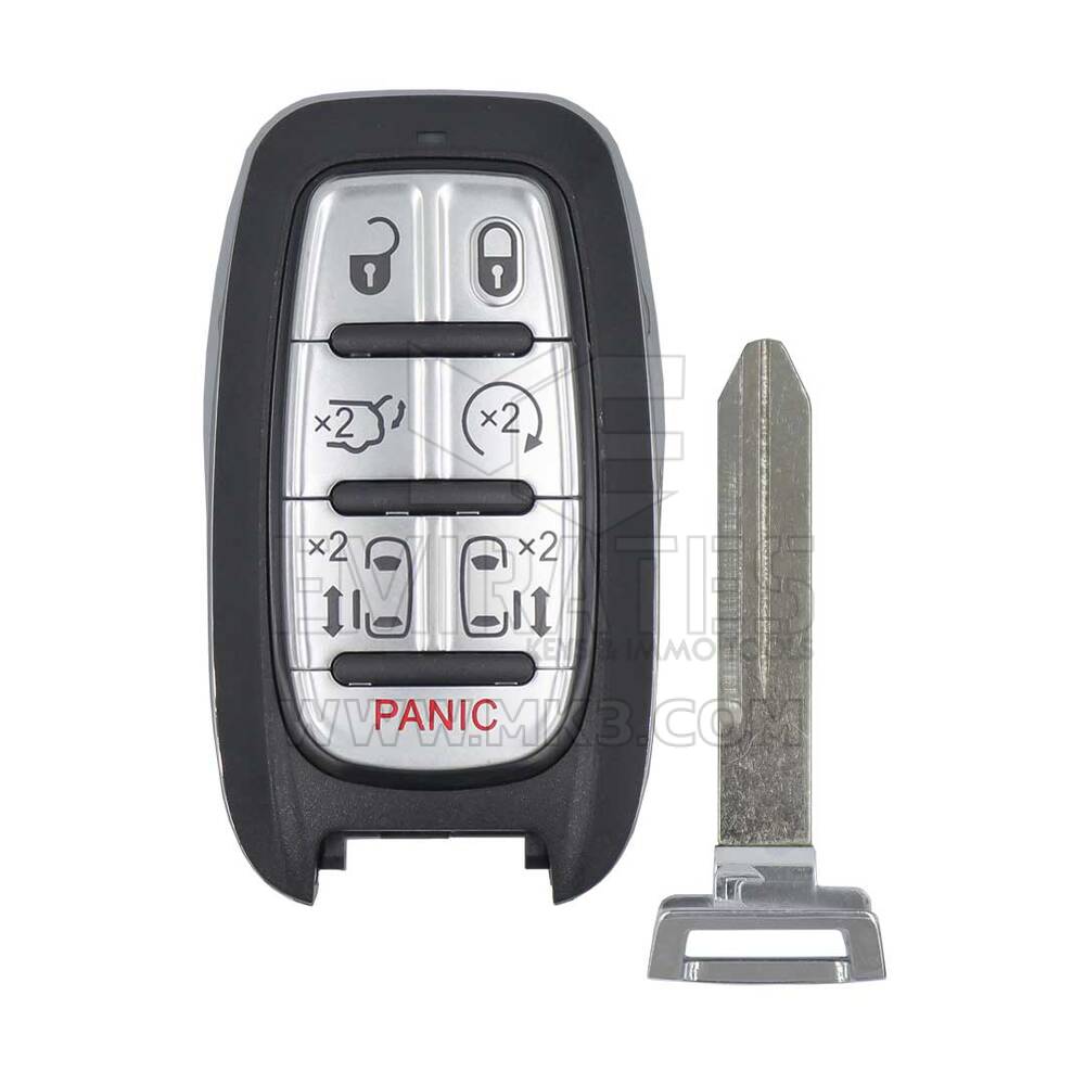 New Aftermarket Chrysler Pacifica 2017-2022 Smart Remote Key 7 Button 434MHz Compatible Part Number: 68238689AC , FCC ID: M3N-97395900 | Emirates Keys