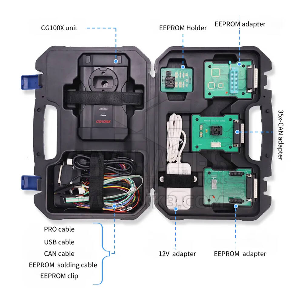 CGDI CG100X Programador de carro inteligente de nova geração estável e seguro, conveniente e inteligente | Chaves dos Emirados