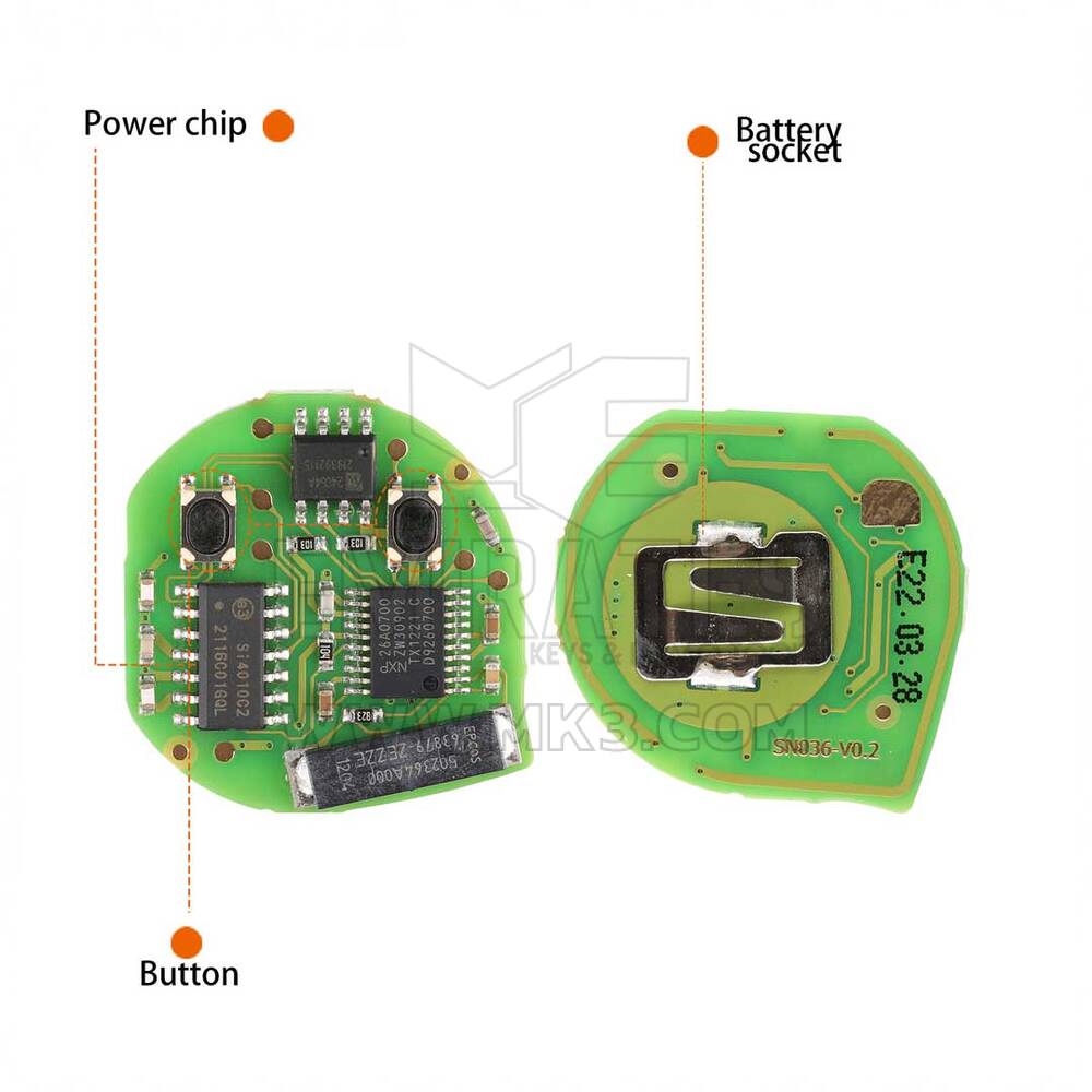 جديد Xhorse VVDI Universal Wireless Remote Key لسوزوكي Type XNSZ01EN لـ VVDI Mini / Key Tool Max | الإمارات للمفاتيح