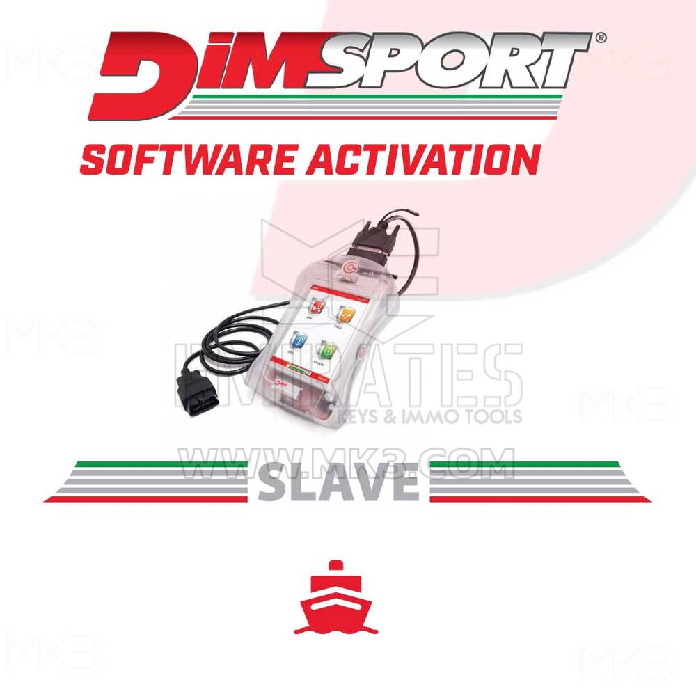 Dimsport - NEW GENIUS SLAVE - APPLICAZIONI MARINE (AV99NFPGM09-00) Attivazione