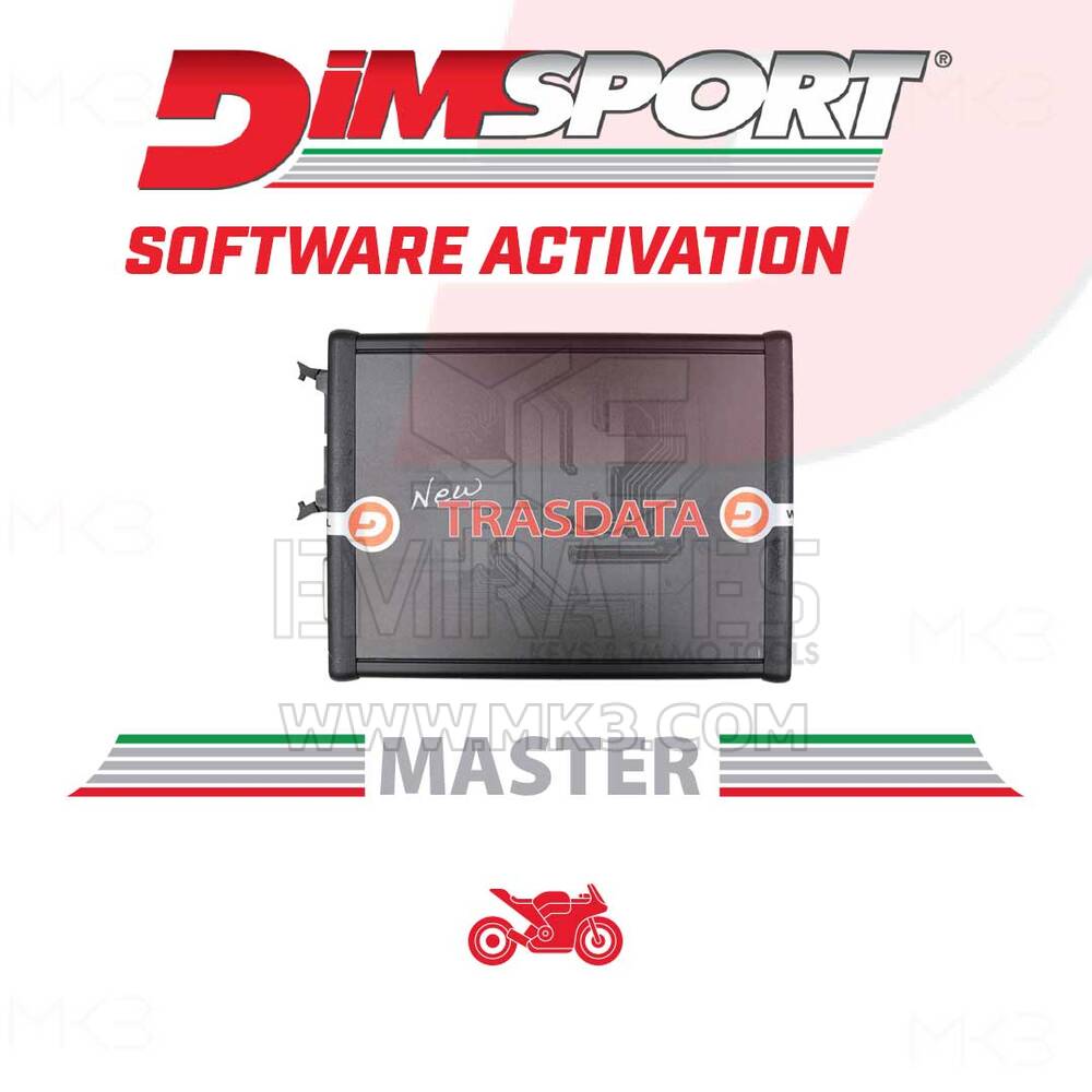 Dimsport - NEW TRASDATA MASTER - BIKE & ATV (AV34NT001B) Activation