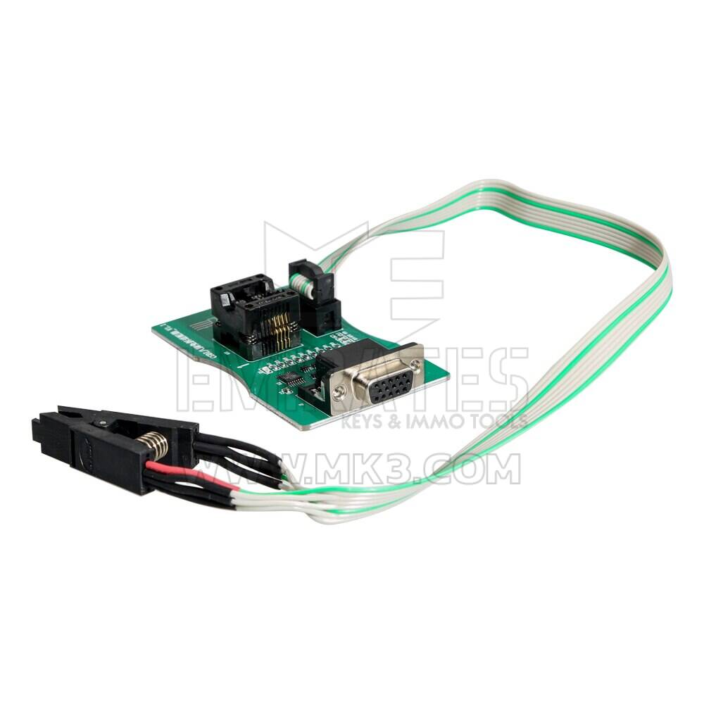 Nuovo adattatore clip CGDI Reading 8 piedi senza chip con CGDI Prog BMW per BMW e XPROG 5.60/5.74/5.84 e programmatore ECU USB UPA | Chiavi degli Emirati