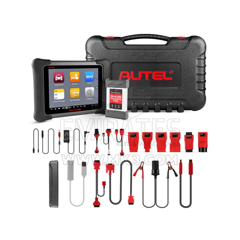 New Autel MaxiSYS Elite OBD2 Bi-Directional Diagnostic Scanner And J2534 VCI & Coding, 38+ Services, All-System Diagnosis, Bi-Directional | Emirates Keys