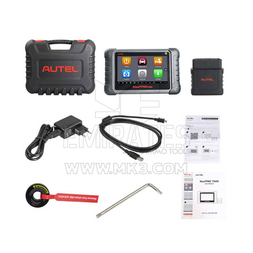 New Autel MaxiTPMS TS608 Complete Tpms & All System Servıce Tablet Tool Activate all known TPMS sensors and read sensor status | Emirates Keys