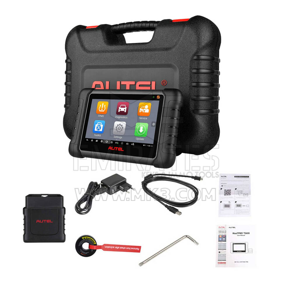 Autel MaxiTPMS TS608 Tpms completo y herramienta de tableta de servicio para todos los sistemas