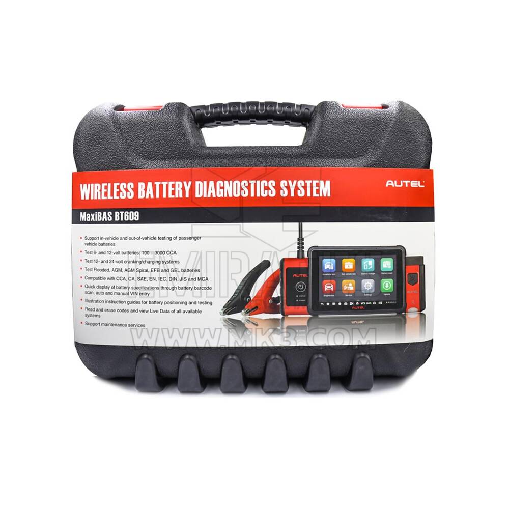 New Autel MaxiBAS BT609 wireless Battery and Electrical System Diagnostics Tablet  applies Adaptive Conductance | Emirates Keys