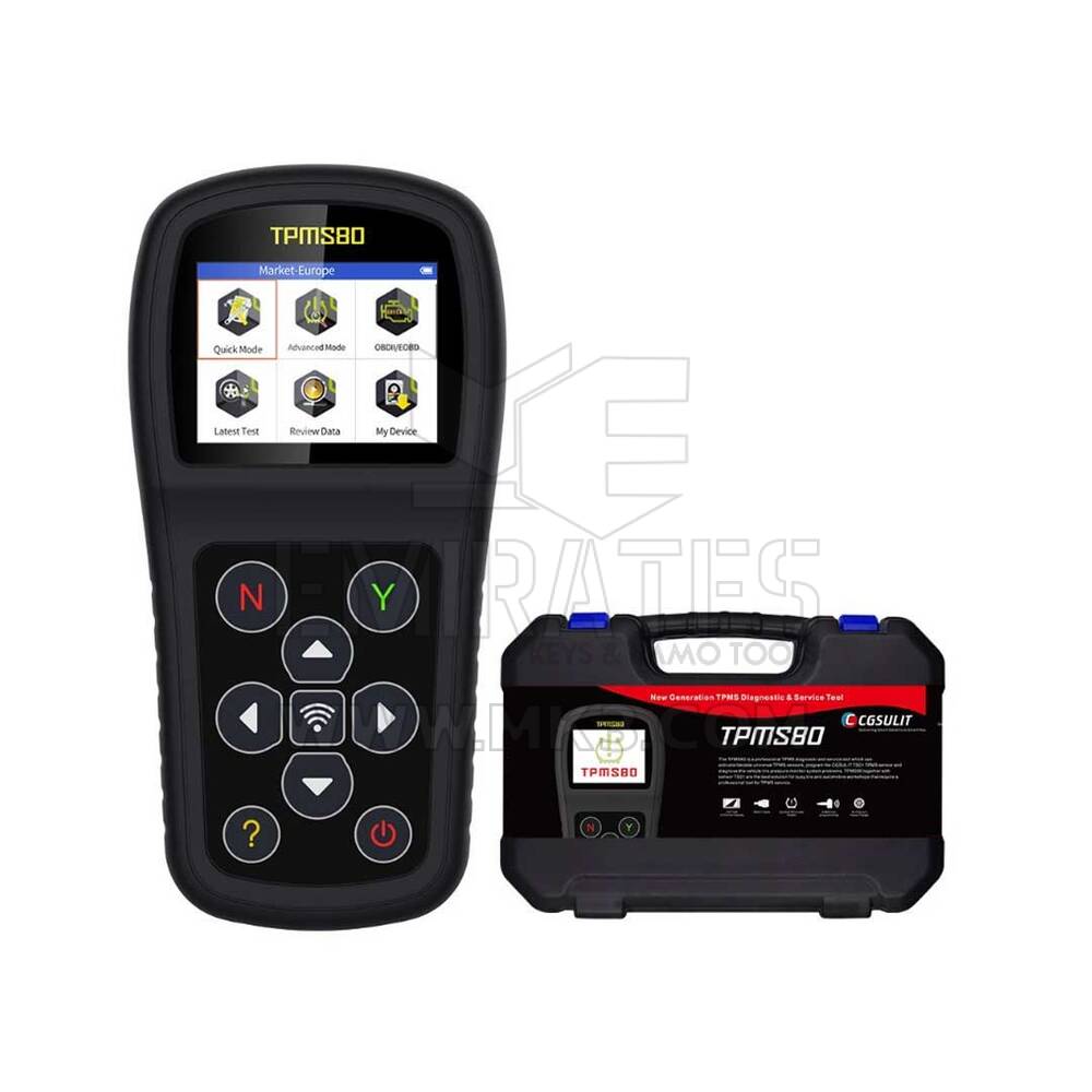 Nuevo CGDI CGsulit TPMS80 Lectura Universal TPMS SHerramienta de programación de diagnóstico de estado del sensor Activa el sistema de monitoreo de presión de neumáticos de automóviles | Emirates Keys