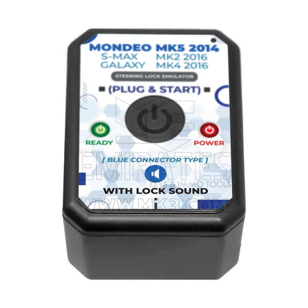 New Ford Mondeo MK5 2014 S-Max MK2 Galaxy MK4 2016 Simulator Emulator With Lock Sound Blue Connector Type - MK3 Products | Emirates Keys