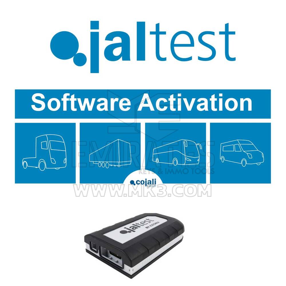 Лицензия на активацию программного обеспечения Jaltest Cv