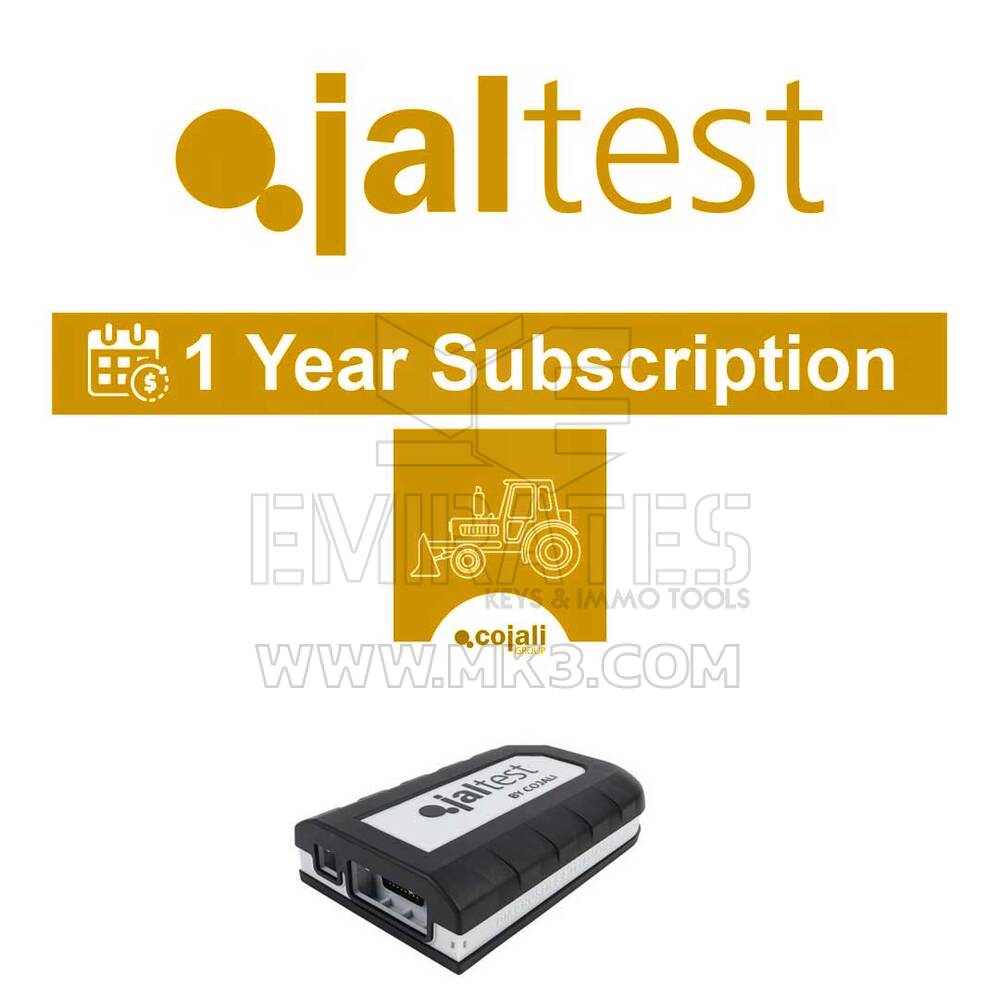 Jaltest OHW Licence d'utilisation d'un an
