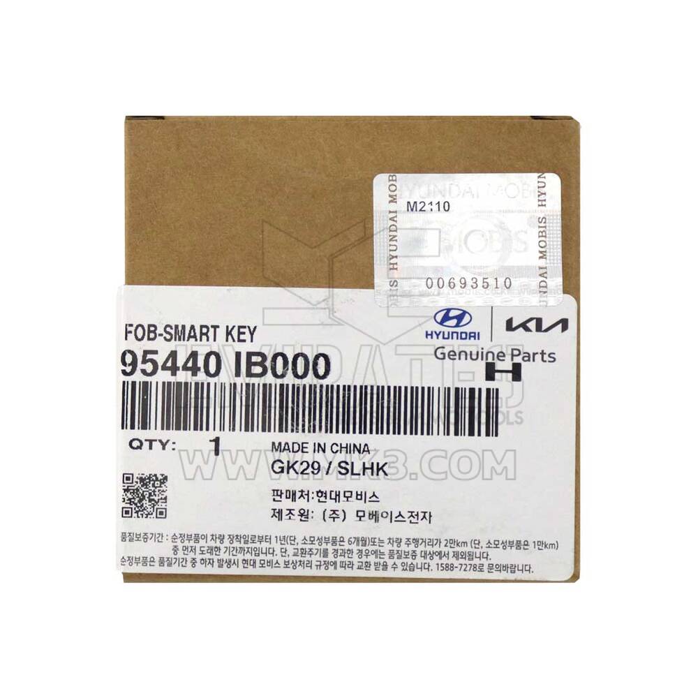 Nuovo telecomando intelligente Hyundai Avante 2021 originale/OEM 5 pulsanti 433 MHz Codice produttore: 95440-IB000 | Chiavi degli Emirati