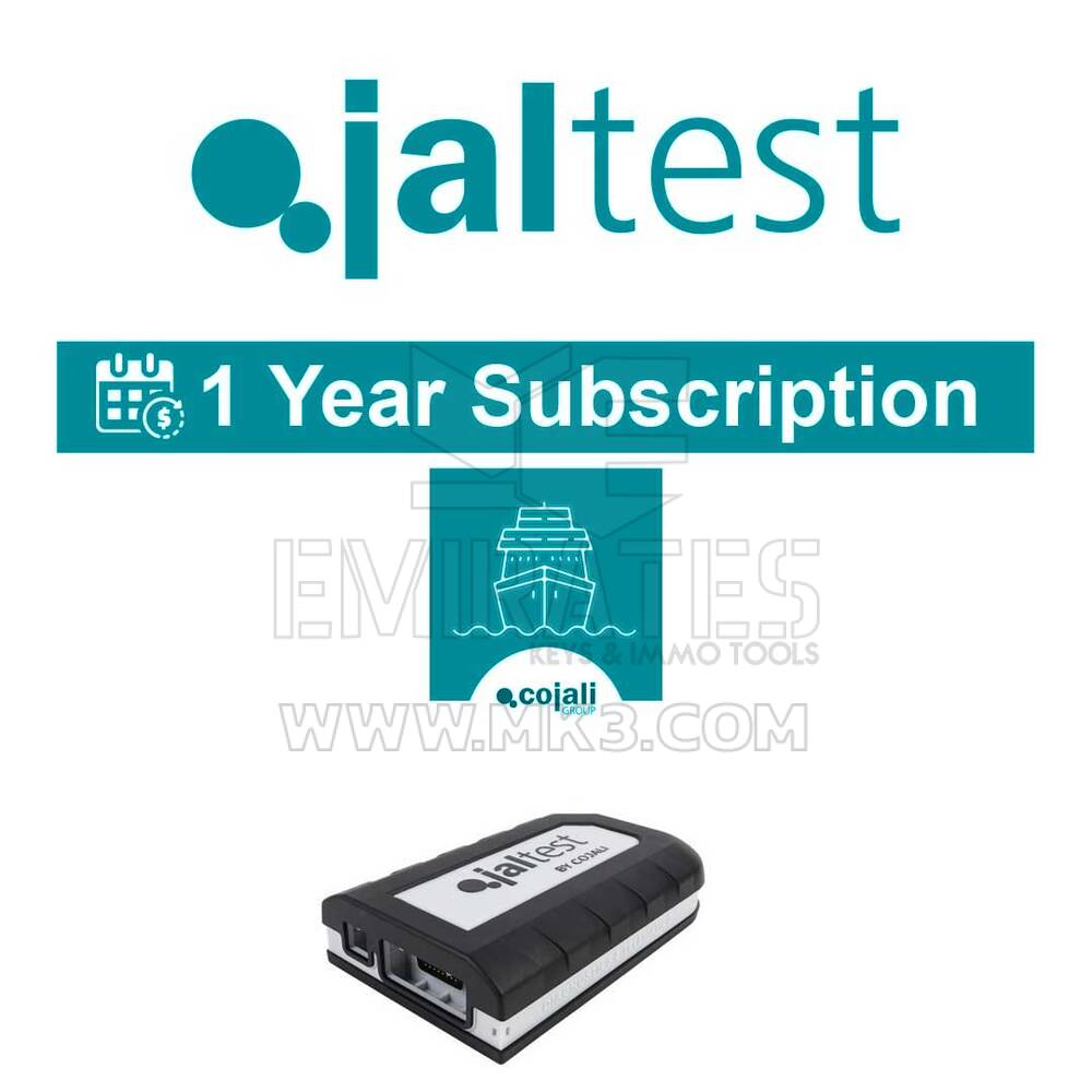 Jaltest Marine Licence d'utilisation complète d'un an