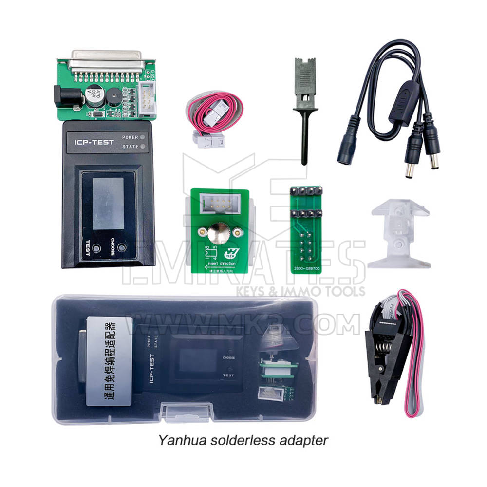 Yanhua DigiMaster III Digi Master 3 مفتاح برمجة عداد المسافات جهاز تصحيح الأميال مع 980 رمز محدث عبر الإنترنت - MK17501 - f-2