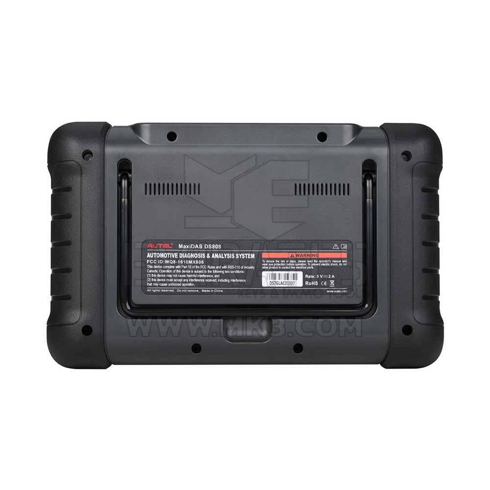 New AUTEL MaxiDAS DS808 Kit Android Tablet Diagnostic Tool Full Set with Injector Coding/Key Coding VCMI IMMO, Oil Reset, ABS | Emirates Keys