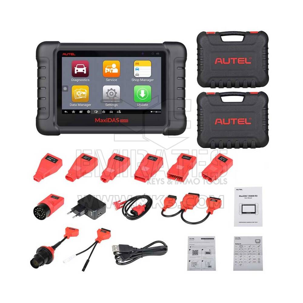 Autel MaxiDAS DS808 Kit Android-планшетный диагностический инструмент | МК3