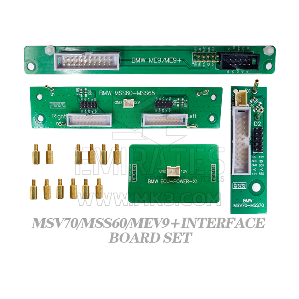 Yanhua ACDP BMW MSV70/MEV9+ DME Adaptors | MK3